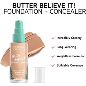 Physicians Formula Butter Believe It! Foundation + Concealer 30 ml