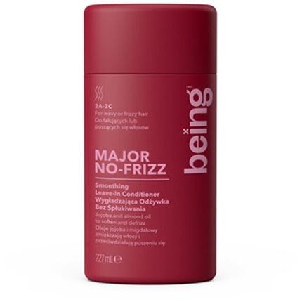 Being Major No-Frizz Conditioner juuksepalsam Being Major No-Frizz Conditioner juuksepalsam