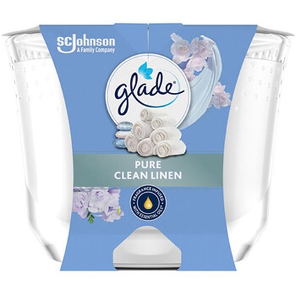 Glade Pure Clean Linen Candle 204 g