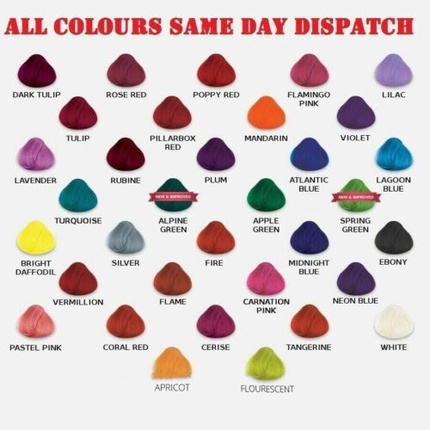 Directions Semi-Permanent Conditioning Hair Color - Semi-permanent hair color La Riche Directions juuksevärv toon Ebony