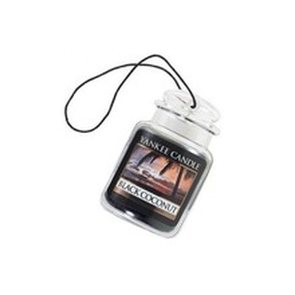 Black Coconut Classic Car Jar - Paper car tag