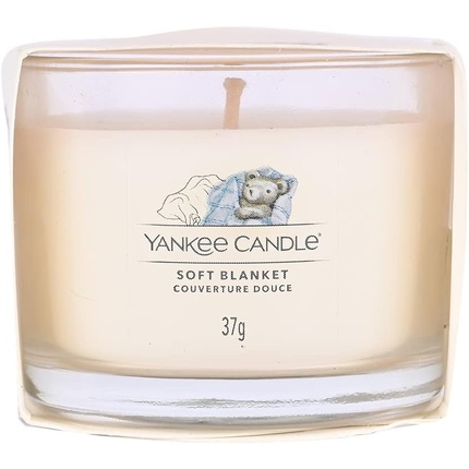 Soft Blanket Votive candle in glass 37 g