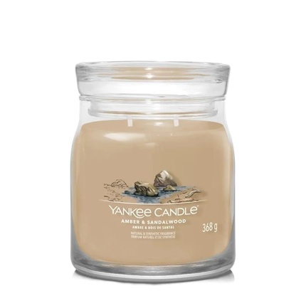 Amber & Sandalwood Signature Candle (amber and sandalwood) 368 g