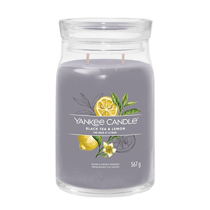 Black Tea & Lemon Signature Candle (black tea and lemon) 567 g