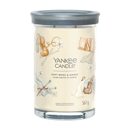 Soft Wool & Amber Signature Tumbler Candle (soft wool and amber) 567 g