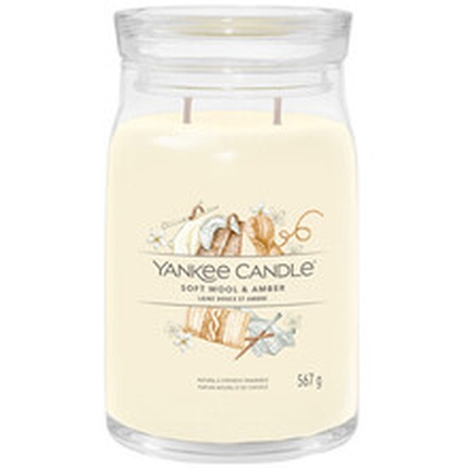 Soft Wool & Amber Signature Candle (soft wool and amber) 368 g