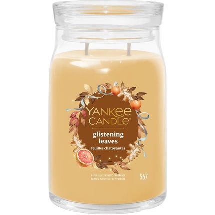 Glistening Leaves Signature Candle 567 g
