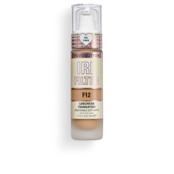 IRL FILTER longwear foundation #F12 23ml Irl Filter Longwear toon F12