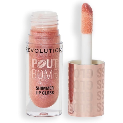 Makeup Revolution Pout Bomb Shimmer Lip Gloss huuleläige 4,5 ml Makeup Revolution Meigitoode