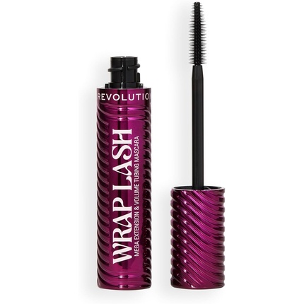 Makeup Revolution Wrap Lash Tubing Mascara ripsmetušš 8,5 ml Wrap Lash
