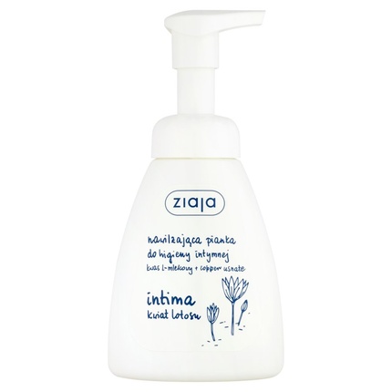 Ziaja Intimate Foam Wash Lotus Flower - Washing foam for intimate hygiene intiimhügieeni toode 250 ml Ziaja Intimate Puhastusvahend