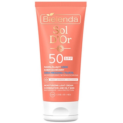 Bielenda Moisturizing Light Cream SPF 50 50 ml Bielenda Moisturizing Light kreem