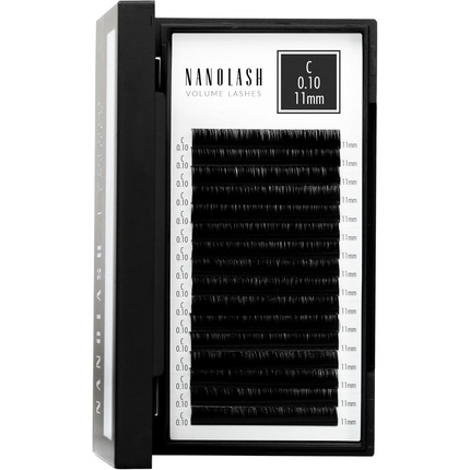 Volume Lashes 0.10 C - False eyelashes Nanolash Meigitoode