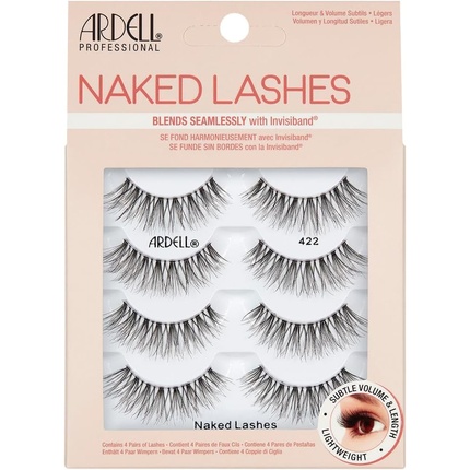 Naked Lashes 422 (4 tk) - False eyelashes for a natural look Ardell Meigitoode