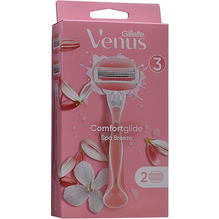 Venus Comfort Glide Spa Breeze - Shaver + 2 spare heads Gillette Nahahooldustoode