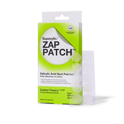 Supacylic. Zap Patch Salicylic Acid Spot Patches 40 tk Carbon Theory Nahahooldustoode