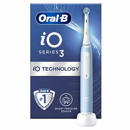 iO Series 3 ( Ice Blue ) - electric toothbrush Oral B Io Series Hambahari Ice
