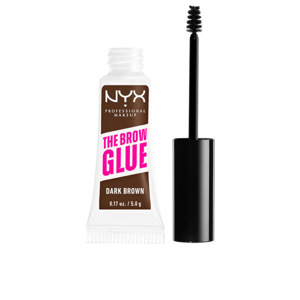THE BROW GLUE eyebrow gel #dark brown 5 gr Nyx Professional Make Up Geel