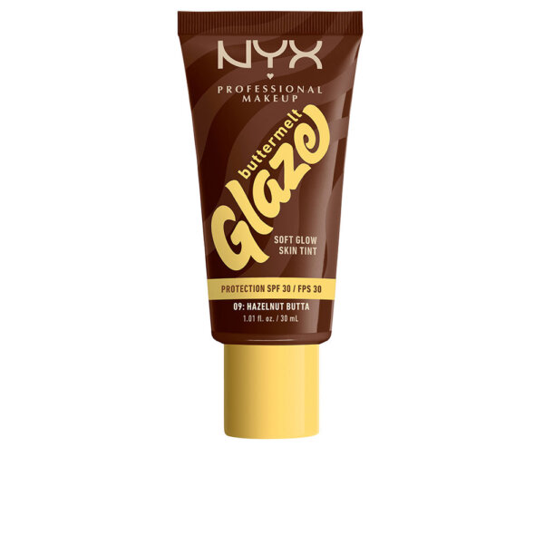 BUTTERMELT GLAZE sunscreen tint + SPF30 #09-Hazelnut Butta 30 ml Buttermelt Glaze toon 09