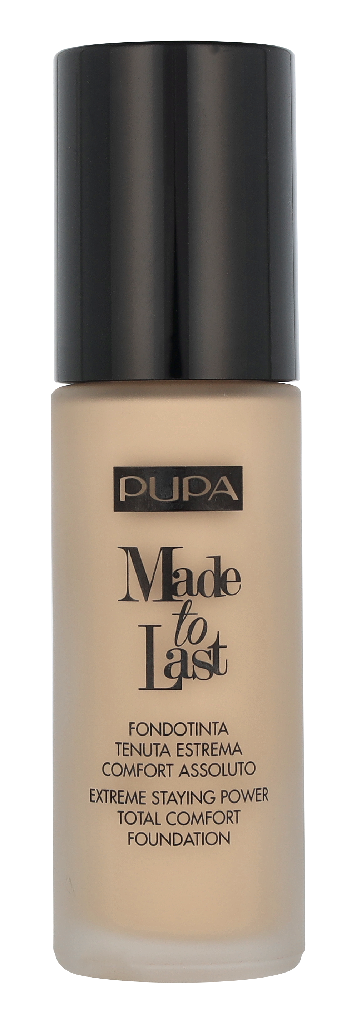 Long Lasting Make Up SPF 10 Made To Last ( Total Comfort Foundation) 30ml Pupa Long Jumestuskreem