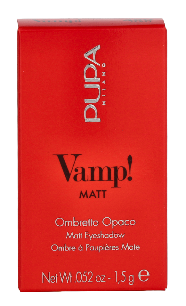 Pupa Vamp! Matt Eyeshadow