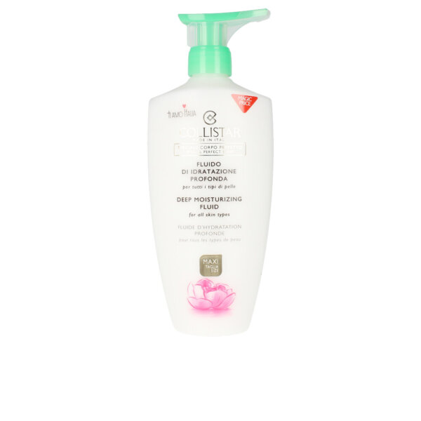 Deep Moisturizing Fluid 400 ml Collistar Deep Nahahooldustoode