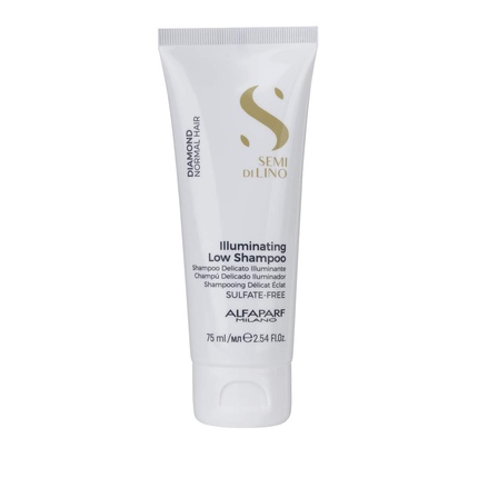 Semi Di Lino Diamond llluminating Low Shampoo - Brightening shampoo for normal hair 75 ml Semi Di Lino Diamond