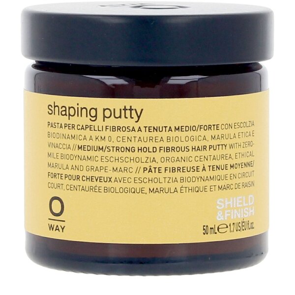 SHAPING PUTTY fibrous fixing paste medium/strong hold 50 ml Oway Juuksehooldustoode