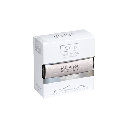 Millefiori Icon Urban Vanilla & Wood Car Fragrance 47 g