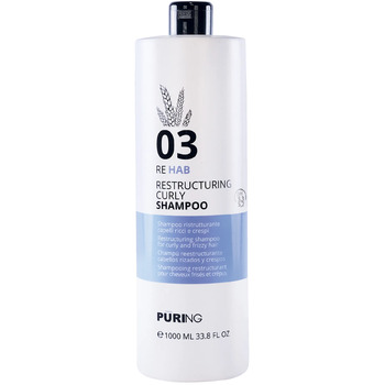 03 Rehab Restructuring Curly Shampoo - Restrukturalizační šampon pro kudrnaté a krepaté vlasy 1000 ml 03 Rehab Šampoon