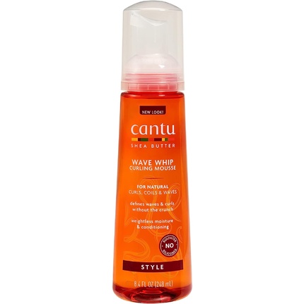 Shea Butter Wave Whip Curling Mousse - wavy and curly hair 248 ml Shea Butter Wave Whip