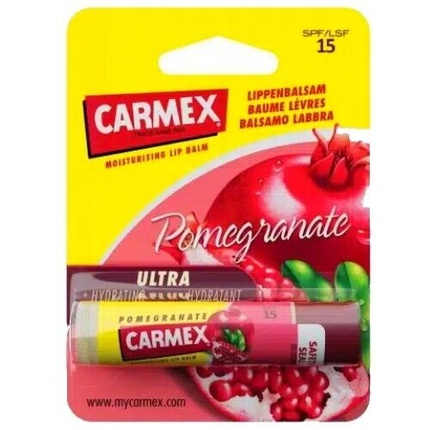 Pomegranate Lip Balm SPF15 - Lip balm 4 g Carmex Pomegranate Spf15 Palsam