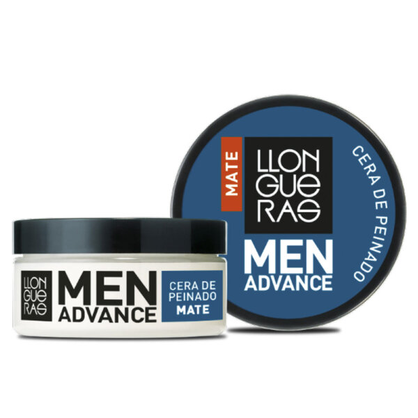 MEN ADVANCE ORIGINAL matte styling wax 85 ml Llongueras Men Juuksehooldustoode