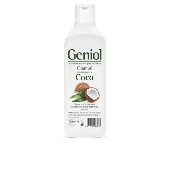GENIOL coconut shampoo 750 ml Geniol Coconut Šampoon