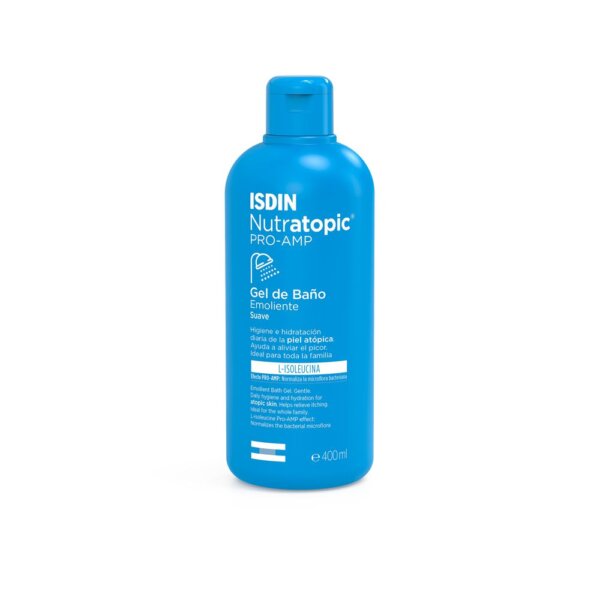 NUTRATOPIC Pro-AMP gel de baño 400 ml Isdin Geel