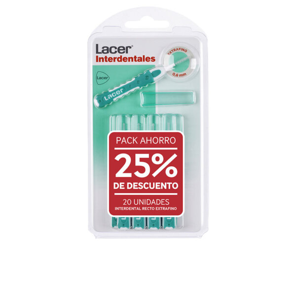 EXTRA-FINE ANGULAR INTERDENTAL #Assorted 2 x 10 units 10 tk Lacer 10 Hambavahehari