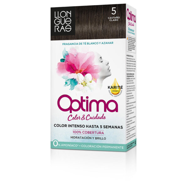 OPTIMA hair colour #5-light brown 1 u Llongueras Juuksehooldustoode