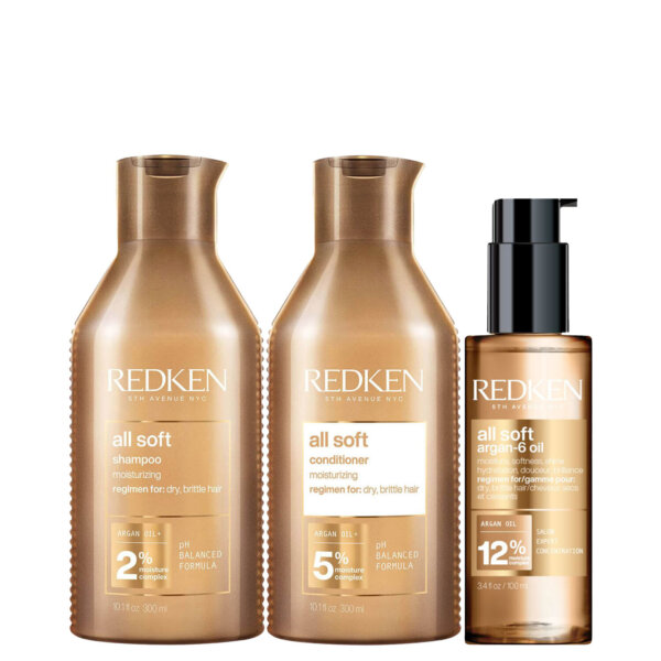 ALL SOFT 3-piece CASE Redken Juuksehooldustoode