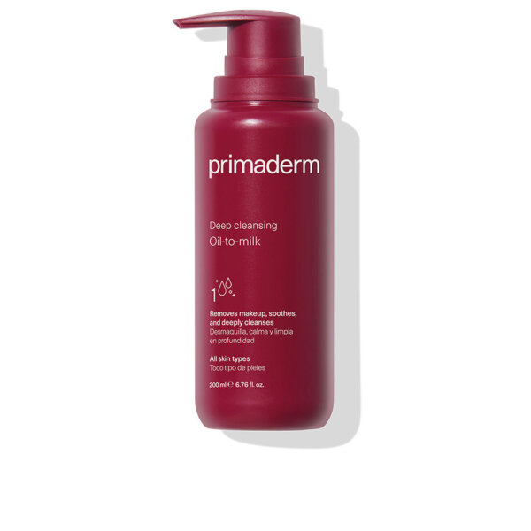 PRIMADERM limpieza profunda aceite-leche 200 ml Limpieza Profunda Aceite-Leche