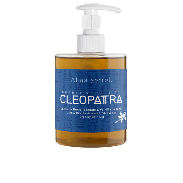CLEOPATRA sandalwood and tahitian vanilla bath gel 500 ml Alma Secret Geel