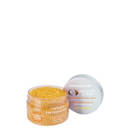 Sun Body Scrub - Body peeling with coconut oil 200 g Dermacol Sun Päikesekaitsekoorija