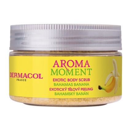 Aroma Moment Bahamas Banana Exotic Body Scrub 200 ml Dermacol Aroma Koorija