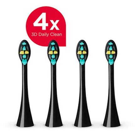 D Daily Clean black ZK0071 - replacement heads 3 tk Concept D Ilutoode