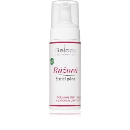 Bio Růžová čisticí pěna na pleť 150 ml Saloos Bio Roosi näopuhastusvaht
