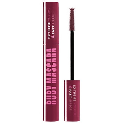 Dermacol Ruby Mascara Extreme Volume & Fast Effect ripsmetušš 12,6 ml Dermacol Ripsmetušš