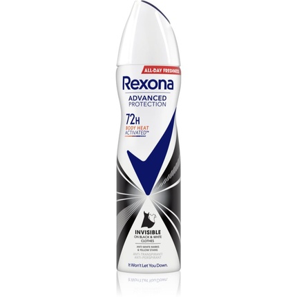Advanced Protection Invisible 72H - Antiperspirant 150 ml Rexona Advanced Nahahooldustoode