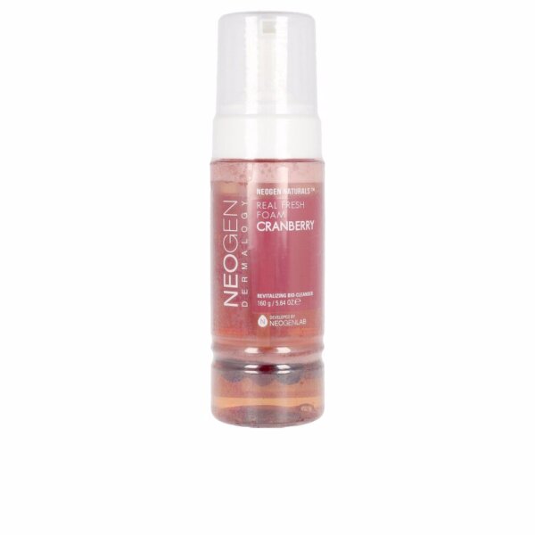 CRANBERRY real fresh foam 160 gr Neogen Real Fresh Cranberry puhastusvaht