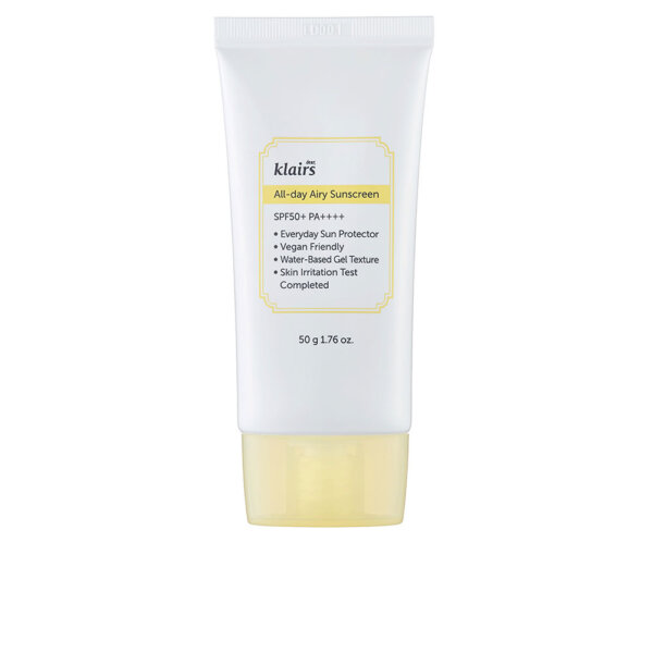 ALL-DAY AIRY sunscreen SPF50+ 50 gr Klairs Nahahooldustoode