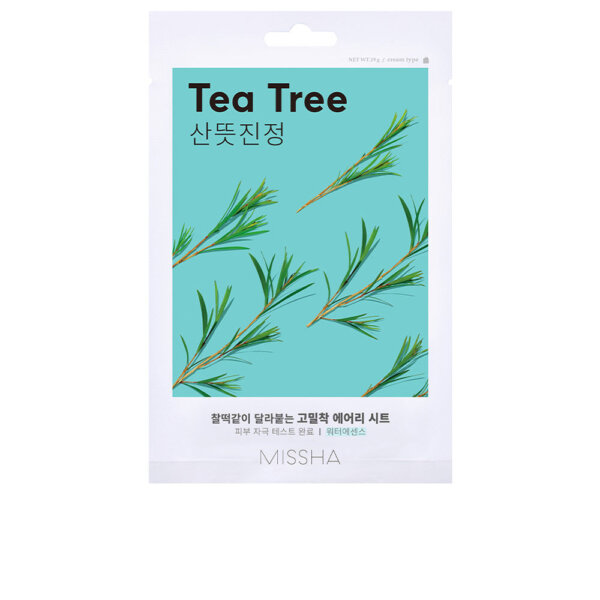 AIR FIT sheet mask #tea tree 19 g Missha Mask
