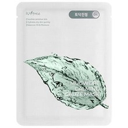 Isntree Mugwort Calming Gauze Mask Isntree Mugwort Mask